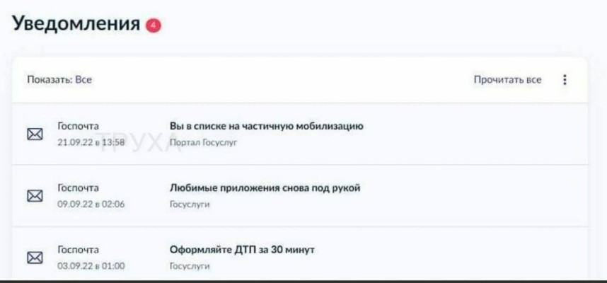 Повестка через госуслуги в 2022: правда ли, что уведомление о частичной мобилиза